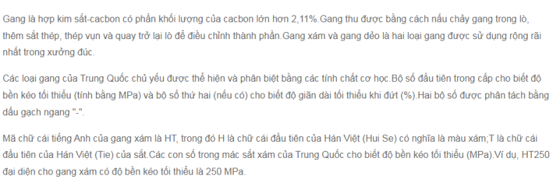 图片[1]-Phân loại vật liệu của Trung Quốc cho sắt xám và sắt dẻo-Tư vấn Việt